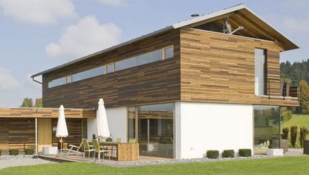 oekologisch bauen mit Holz